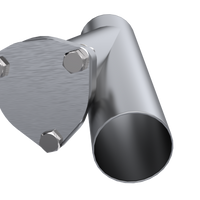 QTP 2.5 אינץ' ריתוך QTEC מגזרת Y-Pipe