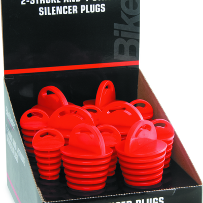 תצוגת תקע פליטה של ​​BikeMaster - 12 יחידות.