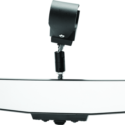 מראה אחורית מוארת DragonFire Racing - 1.75-2 אינץ'.