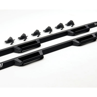 N-Fab EPYX 07-18 ג'יפ רנגלר JK 4DR SUV - אורך תא הנהג - טקסטיל שחור