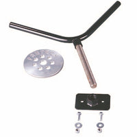 Fabtech Universal Spare Tire Flat Mount - שחור