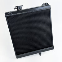 CSF 03-07 מיצובישי לנסר EVO 7/8/9 רדיאטור בגודל 1/2 - שחור