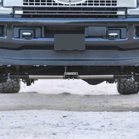 Fabtech 19-20 Ford F450/F550 4WD מערכת מייצב היגוי כפול עם DL 2.25 זעזועים