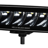 Hella Universal Black Magic 6 LED Mini Light Bar - Spot Beam