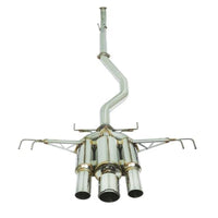 הערה 2017+ Honda Civic Type R Cat-Back Exhaust Spec III עם כיסוי נירוסטה (Non-Res)
