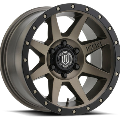 גלגל ברונזה ICON Rebound 17x8.5 5x5 -6 מ"מ אופסט 4.5 אינץ' BS 71.5 מ"מ