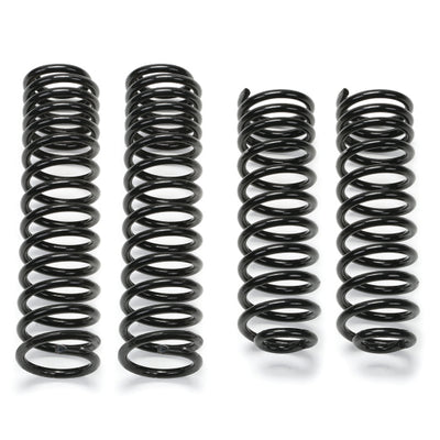 Fabtech 07-18 Jeep JK 4WD 4-Dor 5in Front &amp; Rear Long Travel Coil Spring Kit