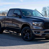 Fishbone Offroad 2019+ Dodge Ram 1500 Crew Cab מדרגות צד סגלגלות - מרקם שחור