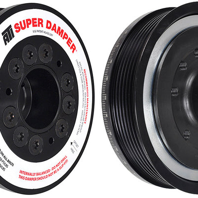 מנחת ATI - 5.67 אינץ' - אלום - 6 גרב - הונדה F20 F22 - 7 אחוז OD - רחוב - 3 טבעת - 1 יחידה