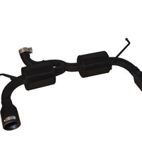 Injen 07-17 Jeep Wrangler JK 3.6L/3.8L 63mm Stealth Black Axle Back with 4in Black Tips