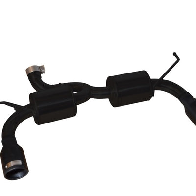 Injen 07-17 Jeep Wrangler JK 3.6L/3.8L 63mm Stealth Black Axle Back with 4in Black Tips