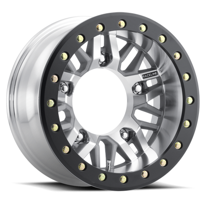 Raceline RT260M Ryno 15x7in / 5x205 BP / -45mm Offset / 160mm Bore - Beadlock Wheeled