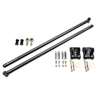 Wehrli 01-10 Duramax ECLB & CCLB 68in Traction Bar Kit - שחור מבריק