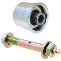 RockJock JL/JT Johnny Joint Rod End 2in Ball Int. משומן עם בית קצה קדמי עם בורג ניתן לשימון