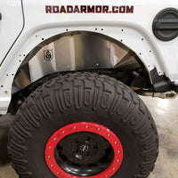 Road Armor 18-20 Jeep Wrangler JL Stealth Rear Fender Liner Armor Body - Raw
