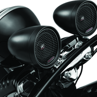 Kuryakyn Road Thunder Speaker Pods Bluetooth Controller אודיו שחור