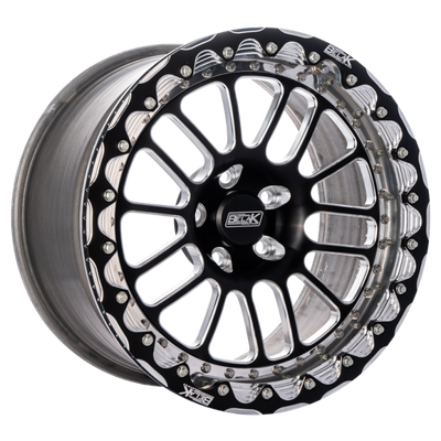 גלגל אחורי Belak 15x11 GTR (OEM Small Brake Kit Req) / 5x114.3 BP / גלגל מסדרה 2- Beadlock יחיד