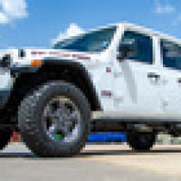 N-Fab RKR Step System 2019 ג'יפ רנגלר JT 4 דלתות משאית באורך מלא - טקסטיל שחור - 1.75 אינץ'