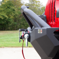 Fishbone Offroad 2018+ Jeep Wrangler JL - Black Aluminum Hawse Fairlead לוחית רישוי