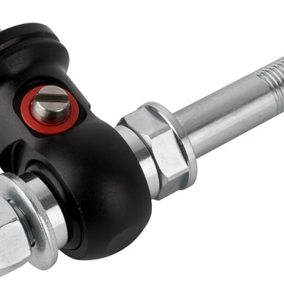 Fox 07+ Jeep JK 2.0 Factory Series 8.1in. מנחת היגוי מייצב ATS 1-5/8 אינץ' מוט קשר