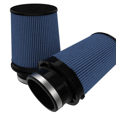 aFe Black Series Replacement Filter with Pro 5R Media 4-1/2x3IN F x 6x5IN B x 5x3-3/4 Tx7IN H - (זוג)