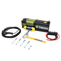 Superwinch 7500 LBS 12V DC 5/16in x 54ft חבל סינטטי S7500