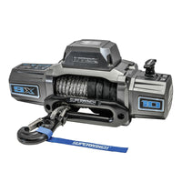 Superwinch 10000 LBS 12V DC 3/8in x 80ft חבל סינטטי SX 10000 כננת