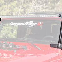Rugged Ridge 07-18 ג'יפ רנגלר JK Elite Fast Track שמשה קדמית מתלה בר אור ללא מוט צולב