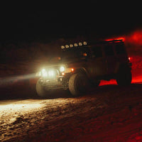 KC HiLiTES SlimLite 8 אינץ'. LED 138W Spot Beam - אור יחיד