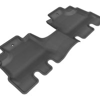 3D MAXpider 2014-2018 Jeep Wrangler JK Unlimited Kagu 2nd Row שטיחים - שחור