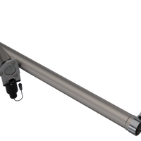 QTP 15-18 Ford F-150 CC/EC מיטה סטנדרטית 2.5 אינץ' 304SS אגרסיבי מגזרת Mid Pipe