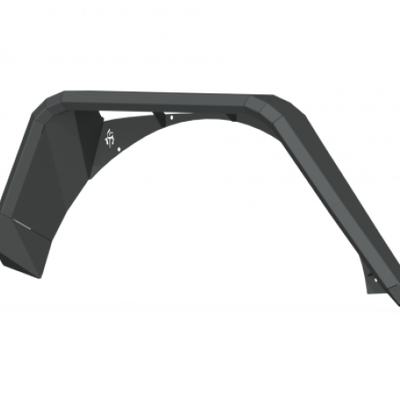 Road Armor 18-21 Jeep Wrangler JL Stealth Wide Rear Fender Flare Armor Body - Tex Blk