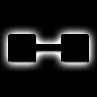 ORACLE Lighting אוניברסלי מואר LED תגי אותיות - גימור משטח Blk מט - H ראה אחריות