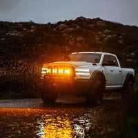 KC HiLiTES SlimLite 8 אינץ'. LED Light Shield (מגן בלבד) - ענבר