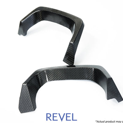 Revel GT Dry Carbon משתיק קישוט (שמאל וימין) 15-18 סובארו WRX/STI - 2 חתיכות