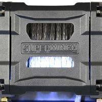 Superwinch 3500 LBS 12V DC 7/32in x 40ft חבל סינטטי Hawse Fairlead SP 35SR כננת