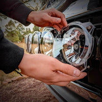 KC HiLiTES 6 אינץ'. מגן אור עבור נורות לד Gravity Pro6 (יחיד) - שקוף