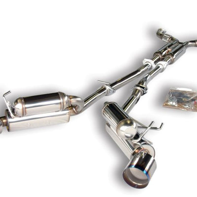 HKS 03-06 350z Dual Hi-Power Tip Catback טיטניום