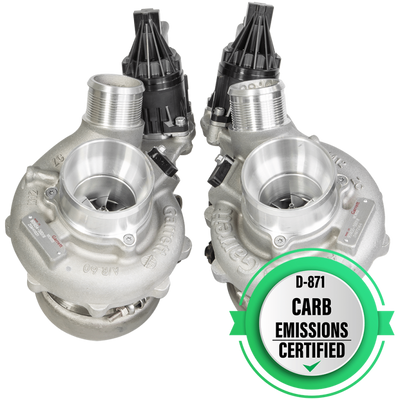 גארט 17-21 פורד F-150 3.5 ליטר PowerMax GT2260S שלב 2 ערכת שדרוג - מגדש טורבו שמאלי וימני