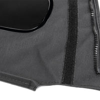 השתוללות 2007-2018 ג'יפ רנגלר(JK) ערכת גג רכה ללא מסגרת ללא הגבלה - יהלום שחור