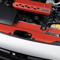 GrimmSpeed ​​2018+ Subaru Crosstrek TRAILS כיסוי רדיאטור - אדום