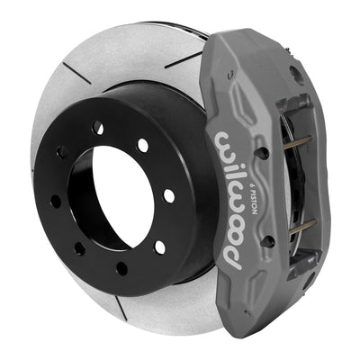 ערכה אחורית Wilwood TX6R 15.50 אינץ' אנודיז קשיח אפור עם קווים 13-17 פורד F250/F350 4WD