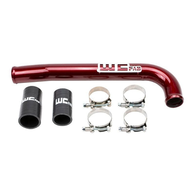 Wehrli 03-09 Dodge 5.9L/6.7L Cummins (Non-Twin CP3) צינור נוזל קירור עליון - WCFab אדום