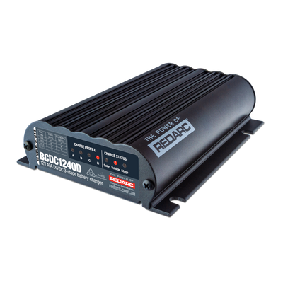 מטען סוללות לרכב REDARC DC/DC Dual Input - 12V 40A