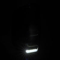 AlphaRex 14-21 Toyota Tundra LUXX LED פנסים אחוריים Blk w/Activ Light/Seq Signal