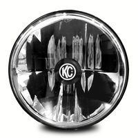 KC HiLiTES 07-18 ג'יפ JK 7in. פנס קדמי חלופי מאושר על ידי Gravity LED DOT (יחיד)