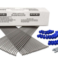 סט חישור קדמי/כחול של אקסל (עם מפתח ברגים) - 9 מד / 36 כמות - כחול