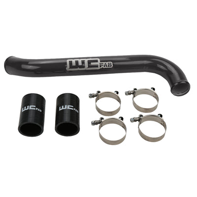 Wehrli 17-19 שברולט 6.6L L5P Duramax צינור נוזל קירור עליון - WCFab אפור