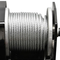 Superwinch 2000 LBS 12V DC 5/32in x 49ft חבל פלדה LT2000 כננת