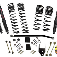 Skyjacker 2018 Jeep Wrangler JL 4 דלתות 4WD (Rubicon) Long Travel 2 Stage 3.5in-4in System Coil System